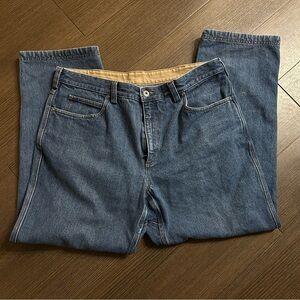 Duluth Trading Co Men’s Dark Blue Relaxed Denim Jeans